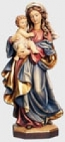 Maria met Kind - hout, handwerk - Dolfi